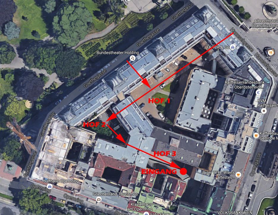 Wegbeschreibung Skizze